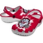 personalized fresno state bulldogs gripping hand clog best selling