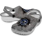 personalized georgetown hoyas cracked ground texture clog best selling