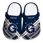 personalized georgetown hoyas football motif clog best selling