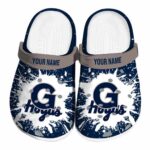 personalized georgetown hoyas splash art clog best selling