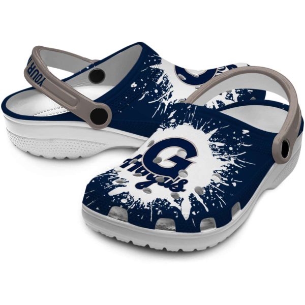 personalized georgetown hoyas splash art clog high quality