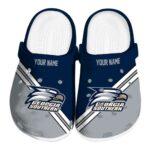 Personalized Georgia Southern Eagles Striped Accents Clog 1 personalized georgia southern eagles striped accents clog best selling