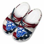 personalized georgia state panthers patriotic stripes clog best selling