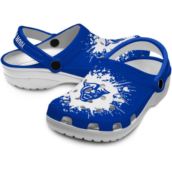 personalized georgia state panthers splatter background clog high quality