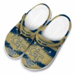 custom utah jazz cracked ground texture clog best selling