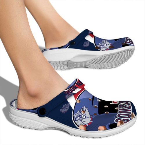 personalized gonzaga bulldogs baseball helmet clog fashion forward