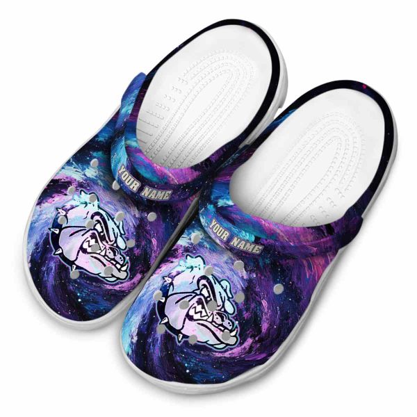 personalized gonzaga bulldogs galaxy swirl clog latest model