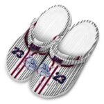 personalized gonzaga bulldogs pinstripe pattern clog best selling