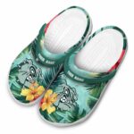 personalized gonzaga bulldogs tropical vibes clog best selling