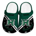 personalized hawaii rainbow warriors baseball motif clog best selling