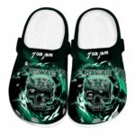personalized hawaii rainbow warriors gothic skull clog best selling
