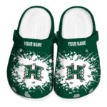 personalized hawaii rainbow warriors splatter background clog best selling