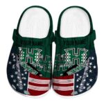 personalized hawaii rainbow warriors star spangled side pattern clog best selling