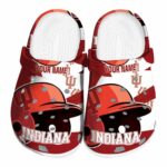 personalized indiana hoosiers baseball helmet clog best selling