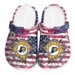 personalized indiana pacers freedom splinter clog best selling