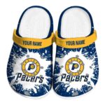 personalized indiana pacers splash art clog best selling