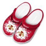 personalized iowa state cyclones splatter background clog best selling