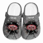 personalized jacksonville state gamecocks cracked ground texture clog best selling