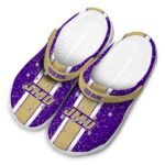 personalized james madison dukes vertical stripes clog best selling