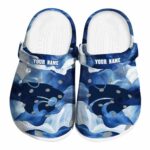 personalized kansas state wildcats ocean waves clog best selling