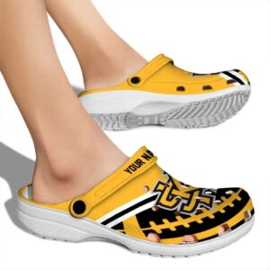 personalized kennesaw state owls football motif clog fashion forward