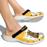 personalized kennesaw state owls splash art clog best selling