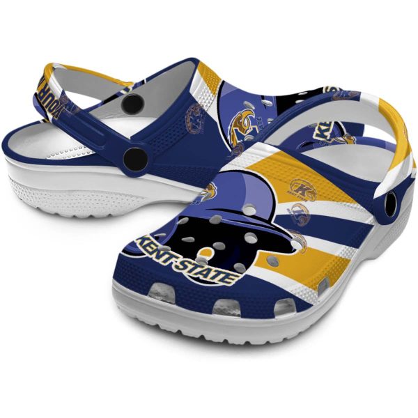 personalized kent state golden flashes baseball helmet clog high quality