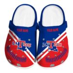 personalized la tech baseball motif clog best selling
