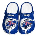 personalized la tech splash motif background clog best selling