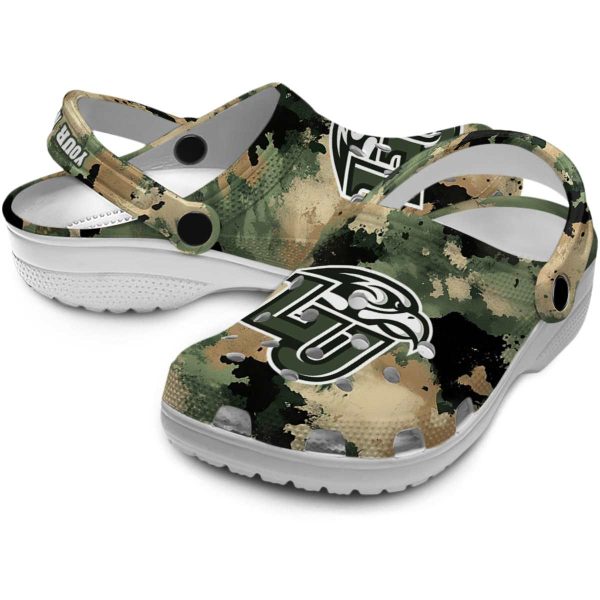 personalized liberty flames camouflage craze clog high quality
