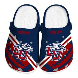 personalized liberty flames football motif clog best selling