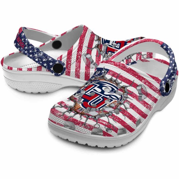 personalized liberty flames freedom splinter clog high quality
