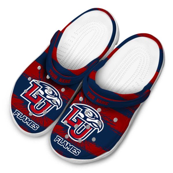 personalized liberty flames paint splatter graphics clog latest model