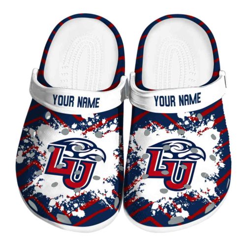 personalized liberty flames zigzag paint burst clog best selling