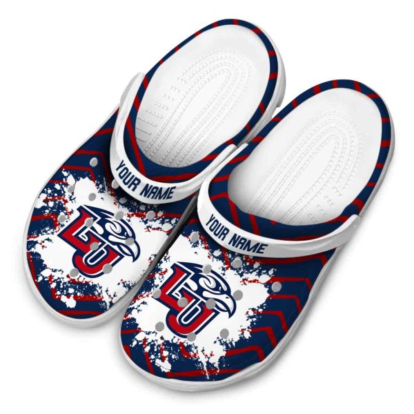 personalized liberty flames zigzag paint burst clog latest model
