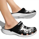 personalized los angeles kings splatter background clog best selling