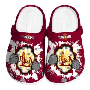 personalized louisiana monroe warhawks gripping hand clog best selling