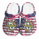 personalized marquette golden eagles freedom splinter clog best selling