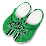 personalized marshall thundering herd contrasting stripes clog best selling