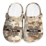 personalized marshall thundering herd desert camo clog best selling