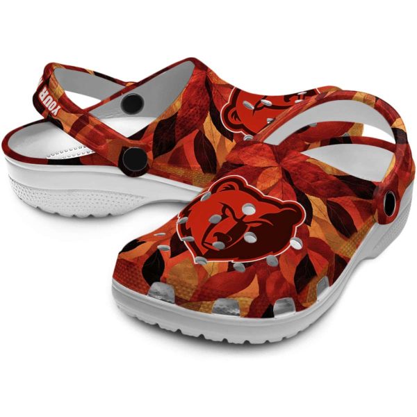 personalized memphis grizzlies autumn leaves clog high quality