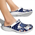 personalized memphis grizzlies zigzag paint burst clog best selling
