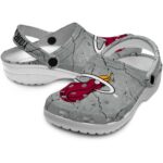 personalized miami heat cracked texture clog best selling
