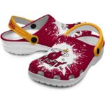 personalized miami heat splash art clog best selling