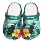 personalized miami heat tropical vibes clog best selling