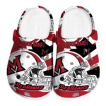 personalized miami redhawks football helmet clog best selling