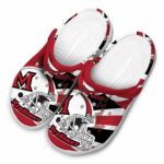 personalized miami redhawks football helmet clog best selling