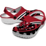 personalized miami redhawks football motif clog best selling