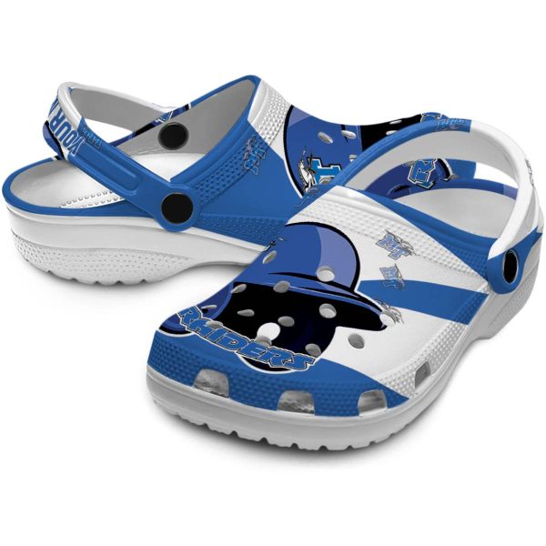 personalized middle tennessee blue raiders baseball helmet clog high quality