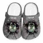 personalized milwaukee bucks cracked ground texture clog best selling